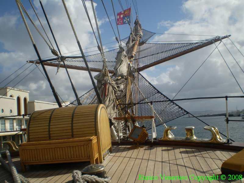 105 - Il bompresso e il jack di prua - Bowsprit and fore jack.jpg